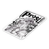 Manktoberfest 21 magnet magneet (Linkerzijde)