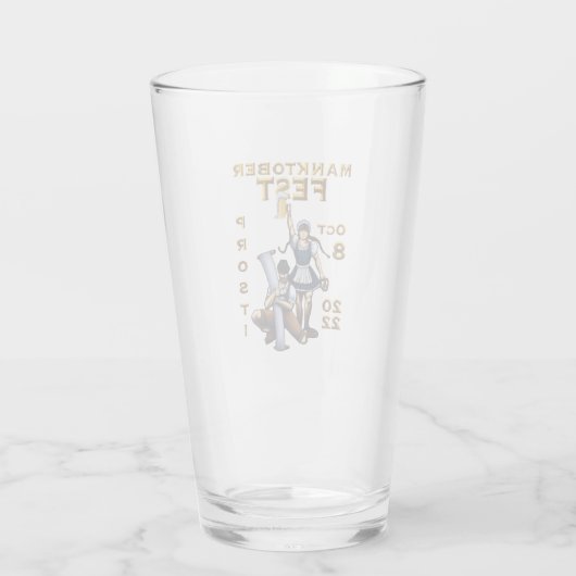 Manktoberfest Pint 2022 Glas (Achterkant)