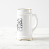 Manktoberfest Stein 2021 Bierpul (Voorkant rechts)