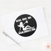 Manland Ronde Sticker! Sticker (Envelop)