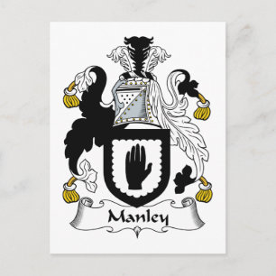 Manley Family Crest Briefkaart