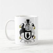 Manley Family Crest Koffiemok (Links)