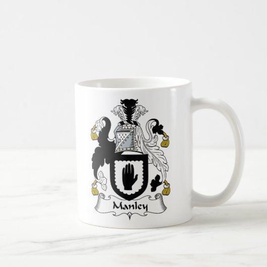 Manley Family Crest Koffiemok (Rechts)