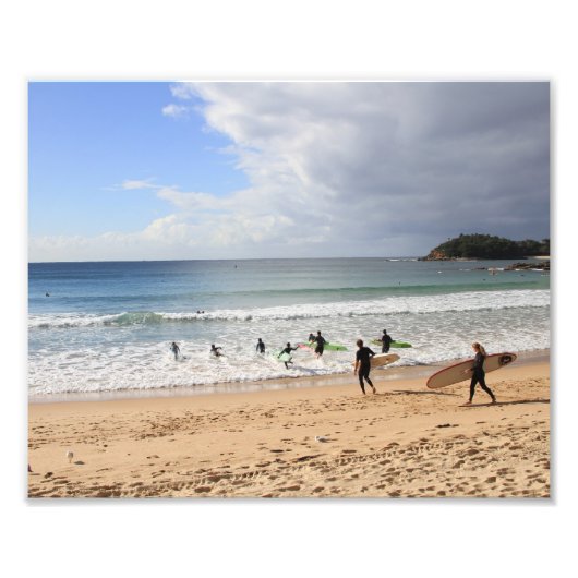 Manly Beach Foto Afdruk (Voorkant)