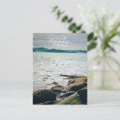 Manly Beach Ocean surf Australië reizen Briefkaart (Staand voorkant)