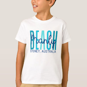 Manly Beach Sydney Australië (Oceaan) T-shirt