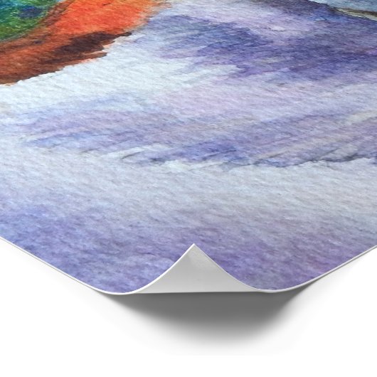 Manly Corgi Poster (Hoek)