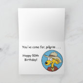 Manly Cowboy 50ste verjaardag Kaart (Binnen)