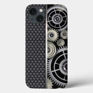 Manly Exposed Gears and Mesh Pattern Case-Mate iPhone Case