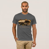 Manly Leuke Krokodil Oog, Reptiel, Wilde dieren, D T-shirt (Voorkant volledig)