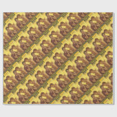 Manly Mannen Arm Wrestle Cadeaupapier (Vlak)