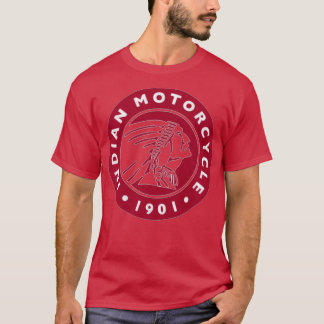 Manly Maroon Motorcycle T-shirt