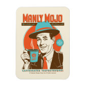 Manly Mojo Coffee Magneet (Verticaal)