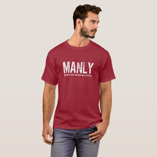 Manly- Noordelijke stranden T-shirt (Voorkant volledig)