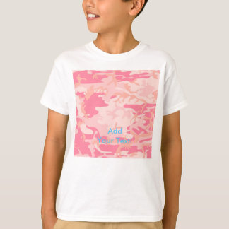 Manly Pink Camo T-shirt