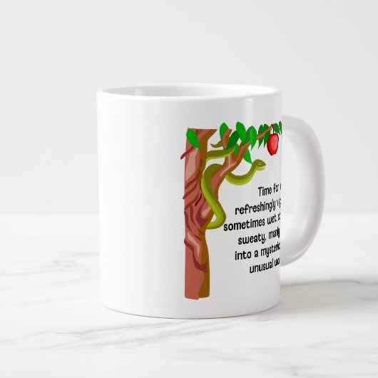 Manly Romp Grote Koffiekop (Voorkant rechts)