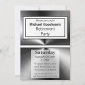 Manly Shiny Metallic Metal Kaart (Voorkant)