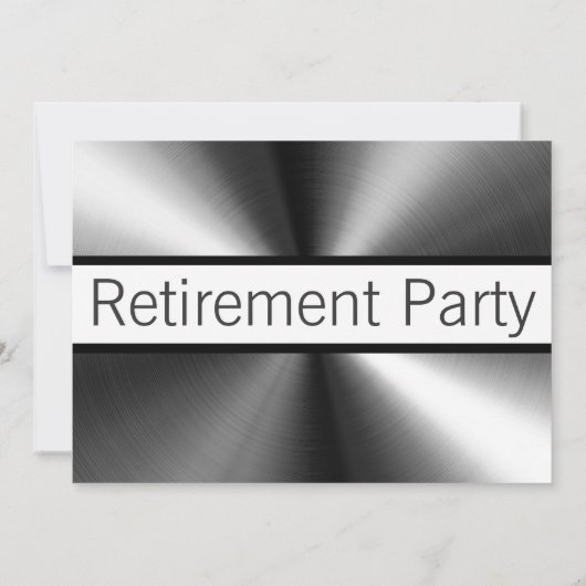 Manly Shiny Metallic Metal Kaart (Achterkant)