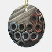 Manly Textures Keramisch Ornament (Links)
