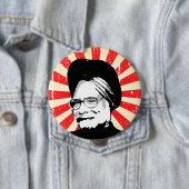 Manmohan Singh Ronde Button 4,0 Cm (In situ)