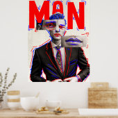 Mann poster (Keuken)