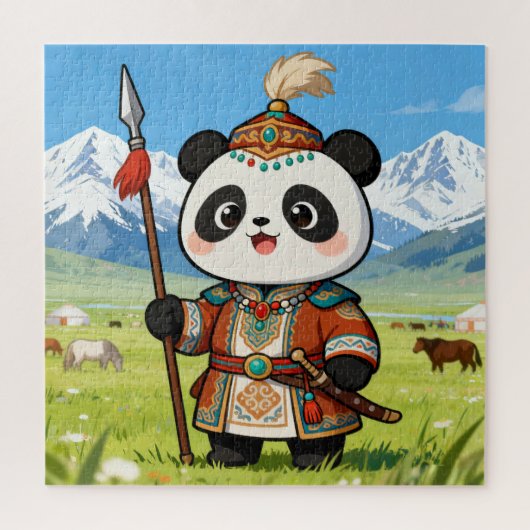 Mannas Culture Panda Puzzle Legpuzzel (Verticaal)