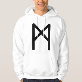 MANNAZ Noordse Rune (Mens, Mensheid) | Elder Futha Hoodie