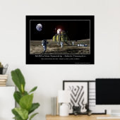 MannedMarsMission-133827main_lander Poster (Thuiskantoor)