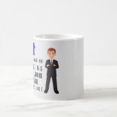 MANNEKE COLLEGA BOSS Cartooneske Tekening Cadeau I Koffiemok (Center)