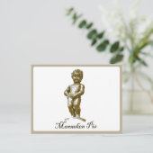 Manneken Pis - België - Brussel - Brussel Briefkaart (Staand voorkant)