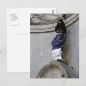 Manneken Pis Briefkaart (Voorkant / Achterkant)
