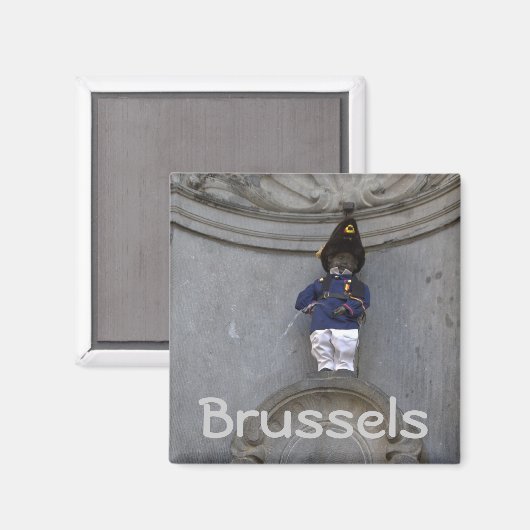 Manneken Pis Magneet (Voorkant / Achterkant)
