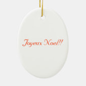 Mannekin Pis Christmastime Keramisch Ornament (Achterkant)