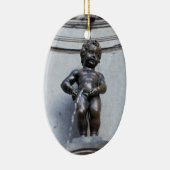Mannekin Pis in Brussel Keramisch Ornament (Rechts)