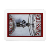 Mannekin Pis in Brussel Magneet (Horizontaal)