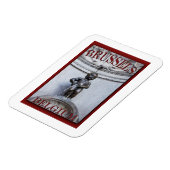 Mannekin Pis in Brussel Magneet (Linkerzijde)