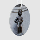 Mannekin Pis in Brussel Ornament (voorkant)