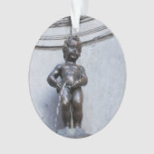 Mannekin Pis in Brussel Ornament (voorkant)