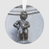 Mannekin Pis in Brussel Ornament (voorkant)