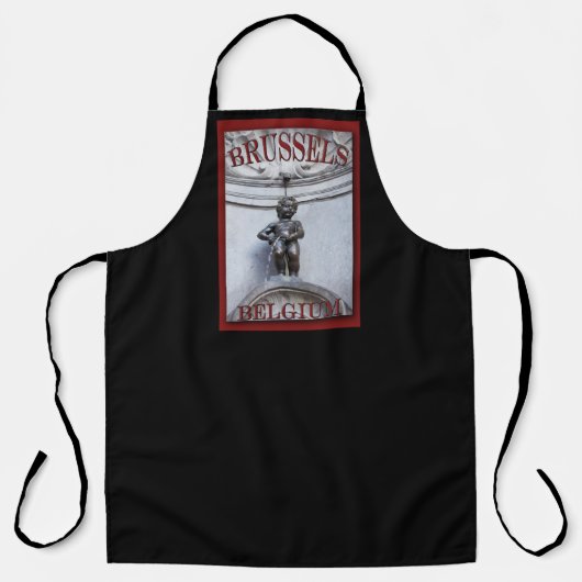 Mannekin Pis in Brussel Schort (Voorkant)