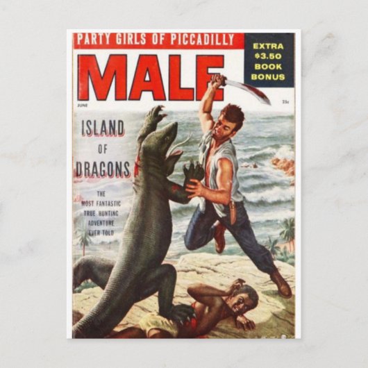 Mannelijk 2 briefkaart (Voorkant)