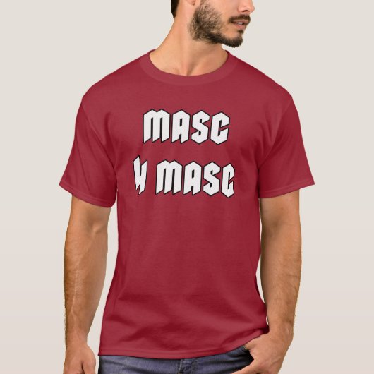 Mannelijk 4 Mannelijk T-shirt (Voorkant)