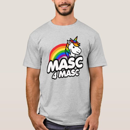 Mannelijk 4 mannelijk t-shirt (Voorkant)
