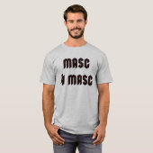 Mannelijk 4 Mannelijk T-shirt (Voorkant volledig)