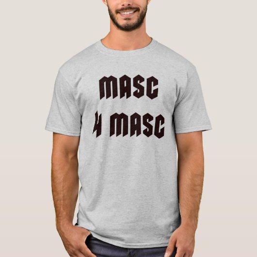 Mannelijk 4 Mannelijk T-shirt (Voorkant)