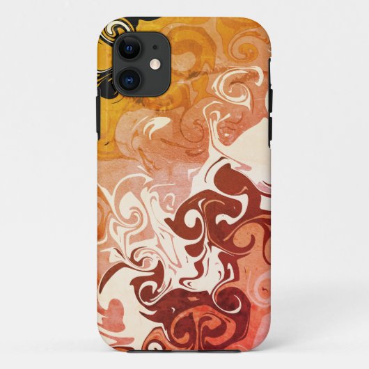 Mannelijk Abstract Modern Cool Guys Custom Case-Mate iPhone Case (Achterkant)