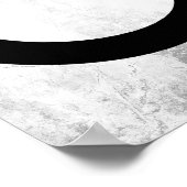 Mannelijk gendersymbool poster (Hoek)