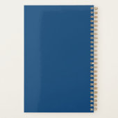 Mannelijk gepersonaliseerd Initiaal en naam, Navy/ Planner (Achterkant)