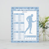 Mannelijk Lichaam Metingen Tracker Gewichtsverlies (Staand voorkant)