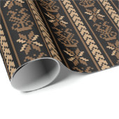  mannelijk Litouws geometrisch patroon Cadeaupapier (Rol Hoek)